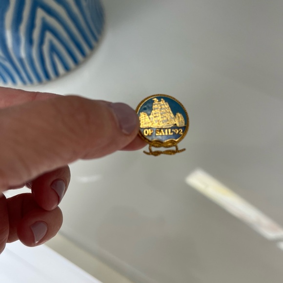 Vintage nautical lapel pin - Picture 4 of 6